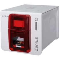 ZN1H0000RS  Zenius Expert Принтер для печати на пластиковых картах, модель эксперт, USB и Ethernet, красный