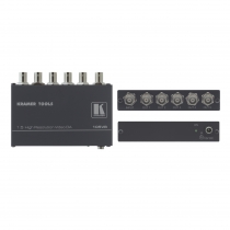 105VB Усилитель-распределитель 1:5 видео; 280 МГц, регулировка уровня и АЧХ, разъемы BNC