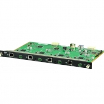 VM8514-AT  4-х портовая плата вывода A/V сигналов HDMI использующая технологию HDBaseT 