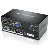 VE200-A7-G Удлинитель VGA, Аудио и RS-232 по кабелю Cat 5, Dual Output (1280х1024@200м)  