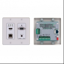 WP-20/EU(W)-86 Передатчик VGA/HDMI, RS-232 и стерео аудио по витой паре HDBaseT; поддержка 4К, цвет белый