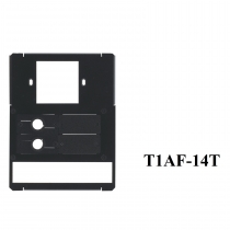 T1AF-14T Рамка для TBUS-1 под 1 сетевую розетку, 4 модуля и 1 прибор в корпусе TOOLS