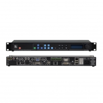 VP-796A Масштабатор HDMI / DisplayPort / HDBaseT / VGA / CV / DVI-U в DVI-D/HDMI /HDBaseT с аналоговыми аудиовходами; поддержка 4К