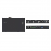 DIP-20 Передатчик HDMI / VGA, стерео аудио, двунаправленного RS-232 и Ethernet по витой паре HDBaseT с кнопкой управления коммутатором Step-In