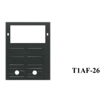 T1AF-26 Рамка для TBUS-1 под 1 сетевую розетку, 4 модуля и 1 прибор в корпусе TOOLS